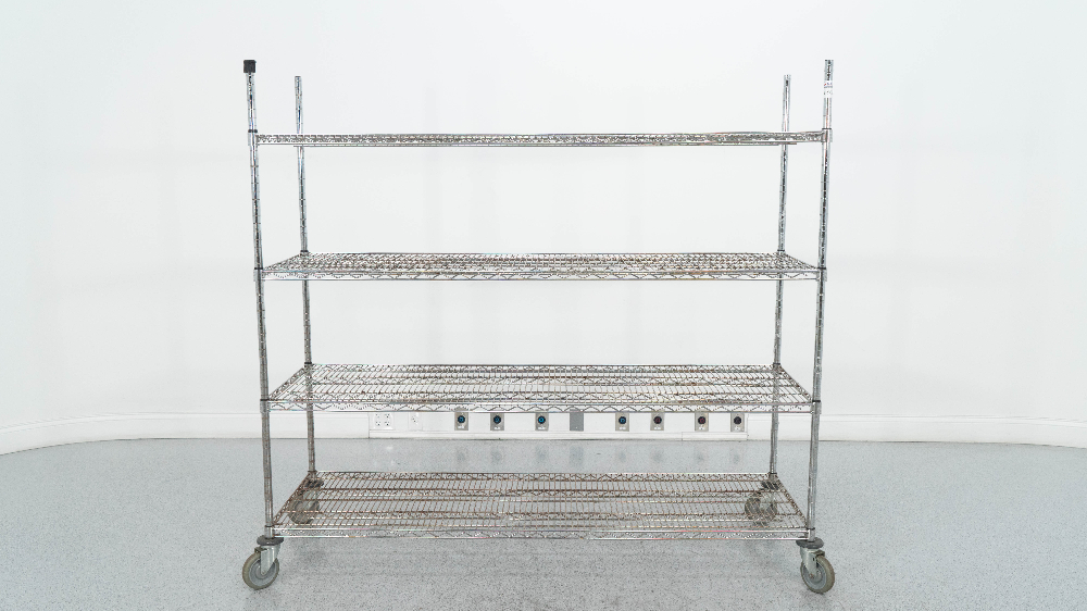 Image of 6' Portable Wire Shelving Unit